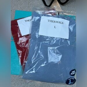 TWO Big Bud Press Honeycomb Thermal Long Sleeve Tees